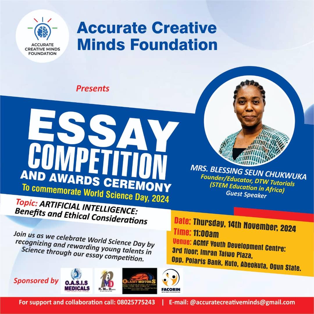 Essay Competition And Awards Ceremony