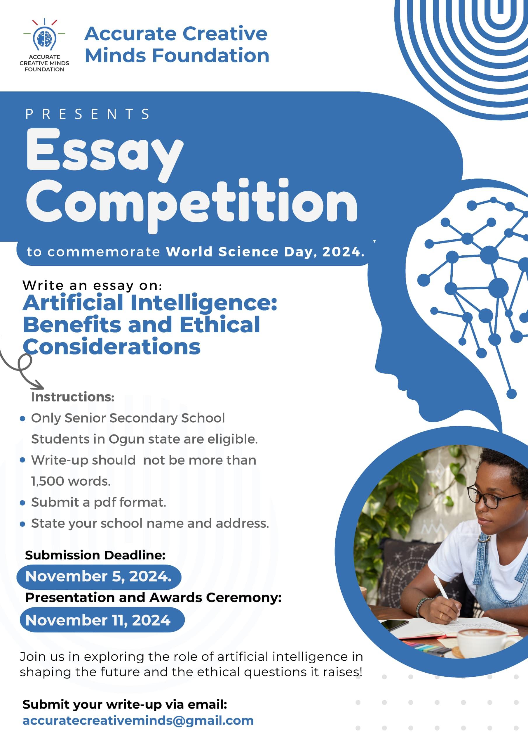 Essay Competition 2024